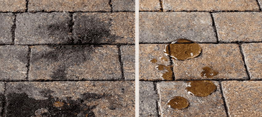 Paver sealing results in Mandarin